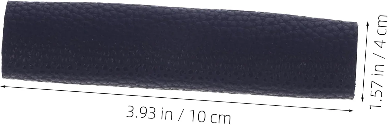 Sets Suitcase Belts Luggage Strap Bag Handle Wraps Pu Leather Covers for Suitcase Handle Accessory for Handbags Comfortable Hand Protector for Shopping and Banquets Pcs