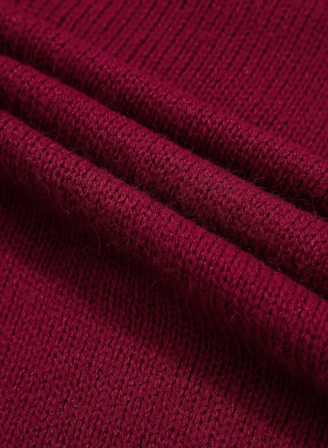 Sidefeel Women's Cardigan Sweaters Open Front Long Sleeve Button Knit Oversized Cropped 2024 Fall Sweater