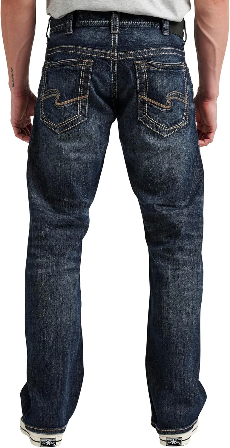 Silver Jeans Co. Men's Gordie Relaxed Fit Straight Leg Jeans
