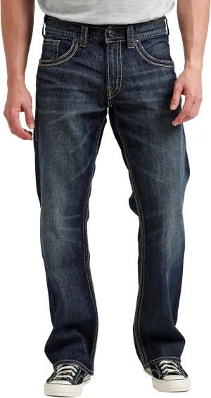 Silver Jeans Co. Men's Gordie Relaxed Fit Straight Leg Jeans