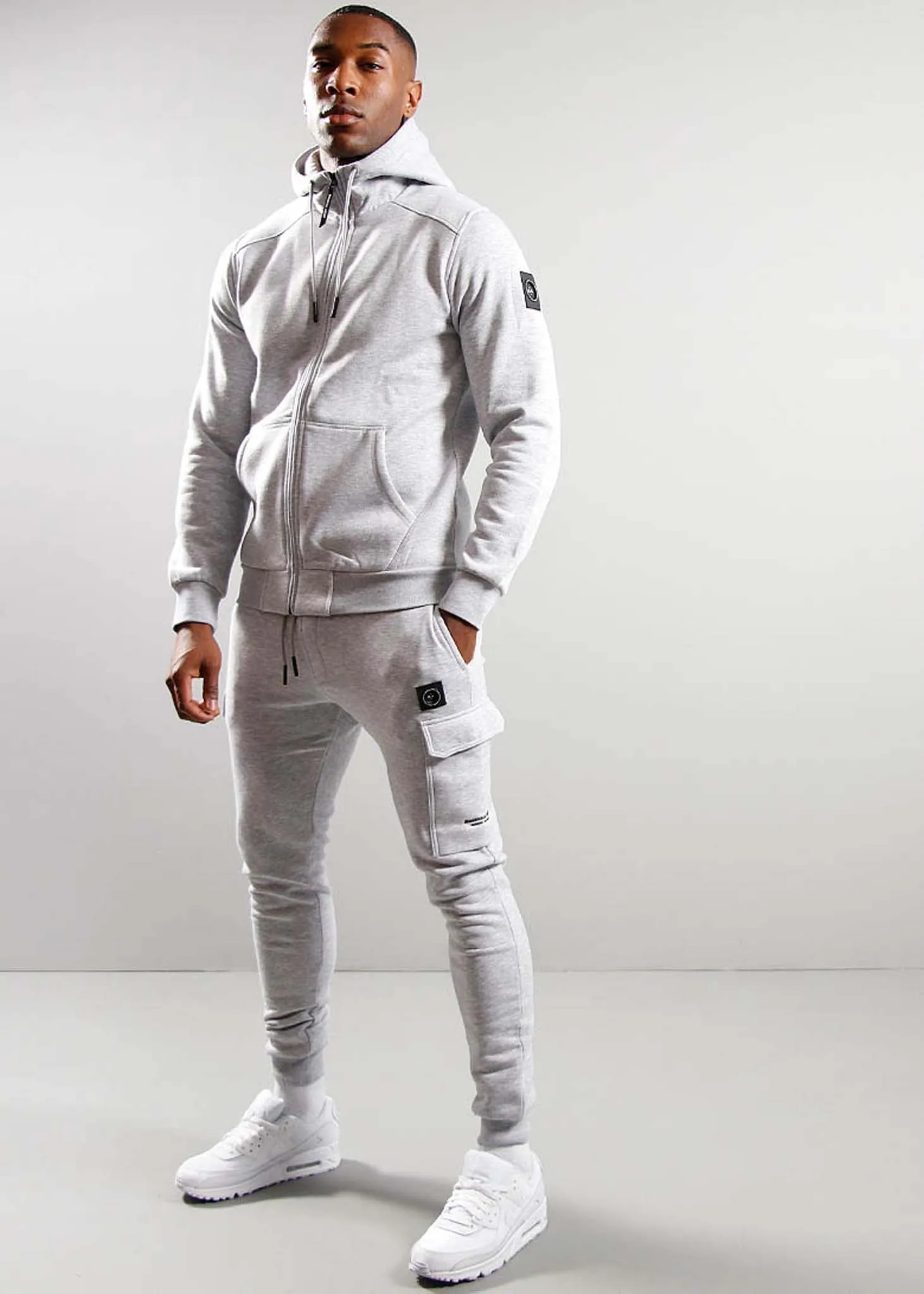 Siren cargo jogger - grey marl
