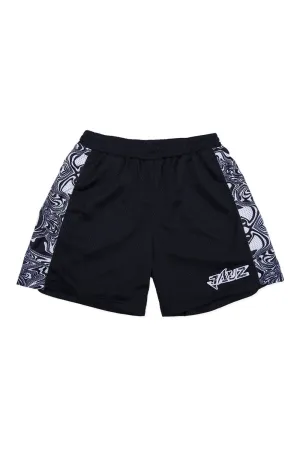 Split Mesh Shorts