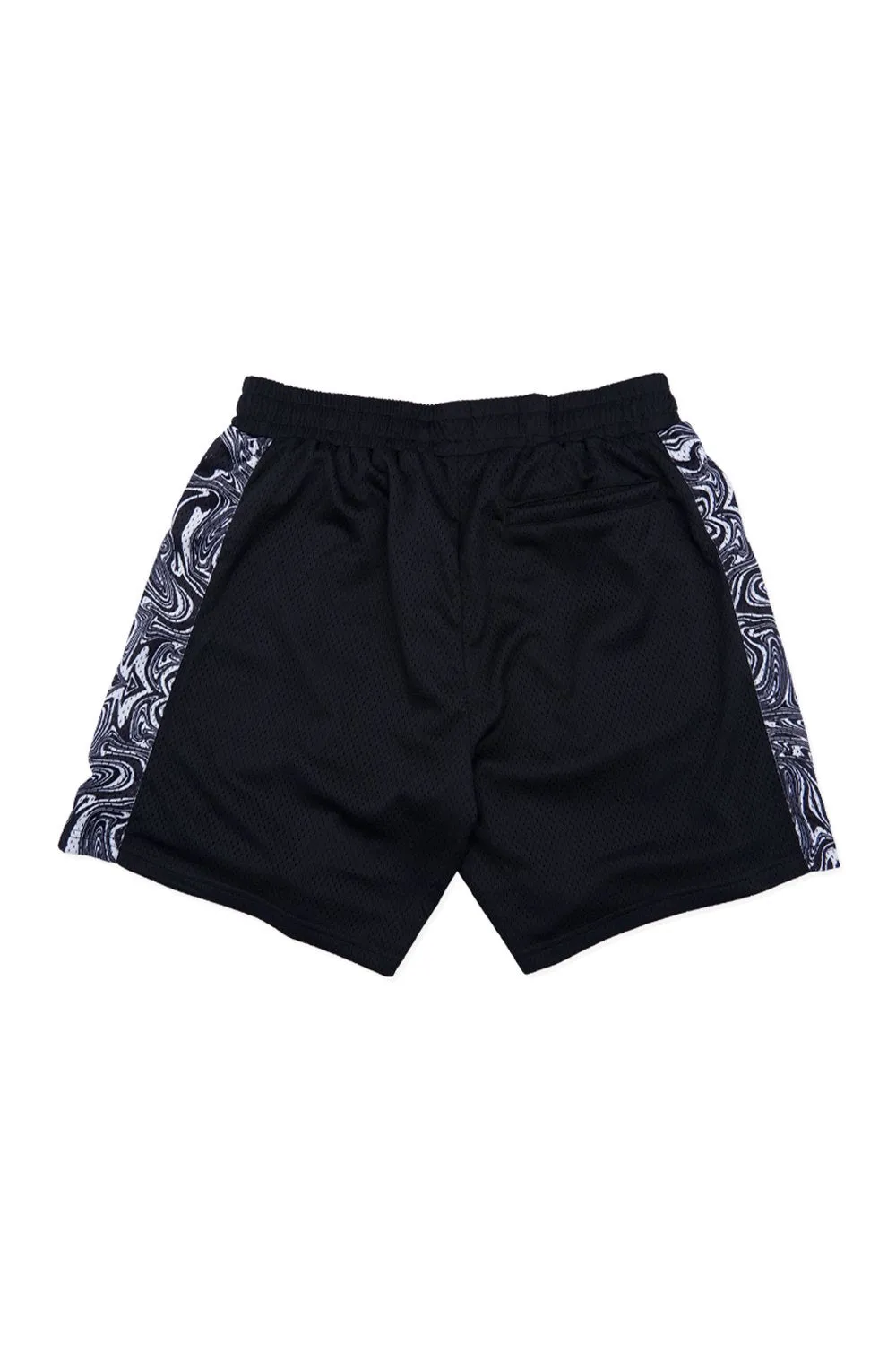 Split Mesh Shorts