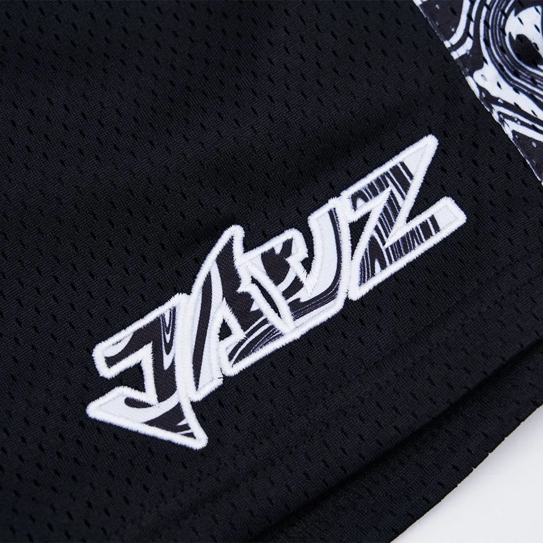 Split Mesh Shorts
