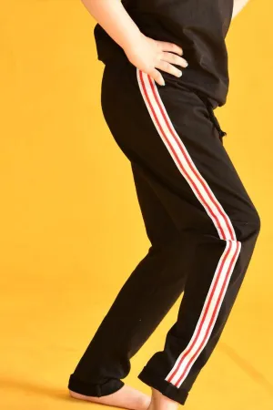 SUMMER BLACK TAPE JOGGER