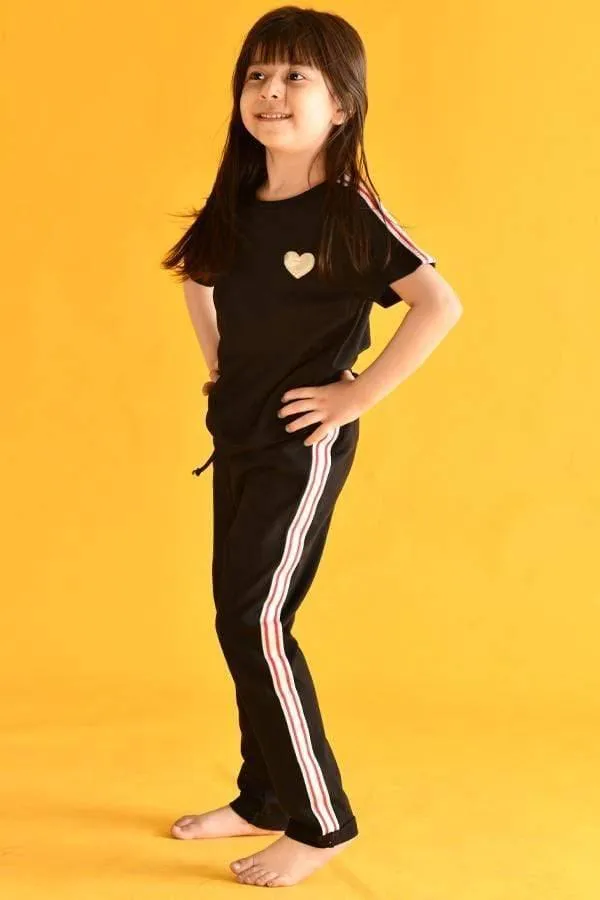 SUMMER BLACK TAPE JOGGER