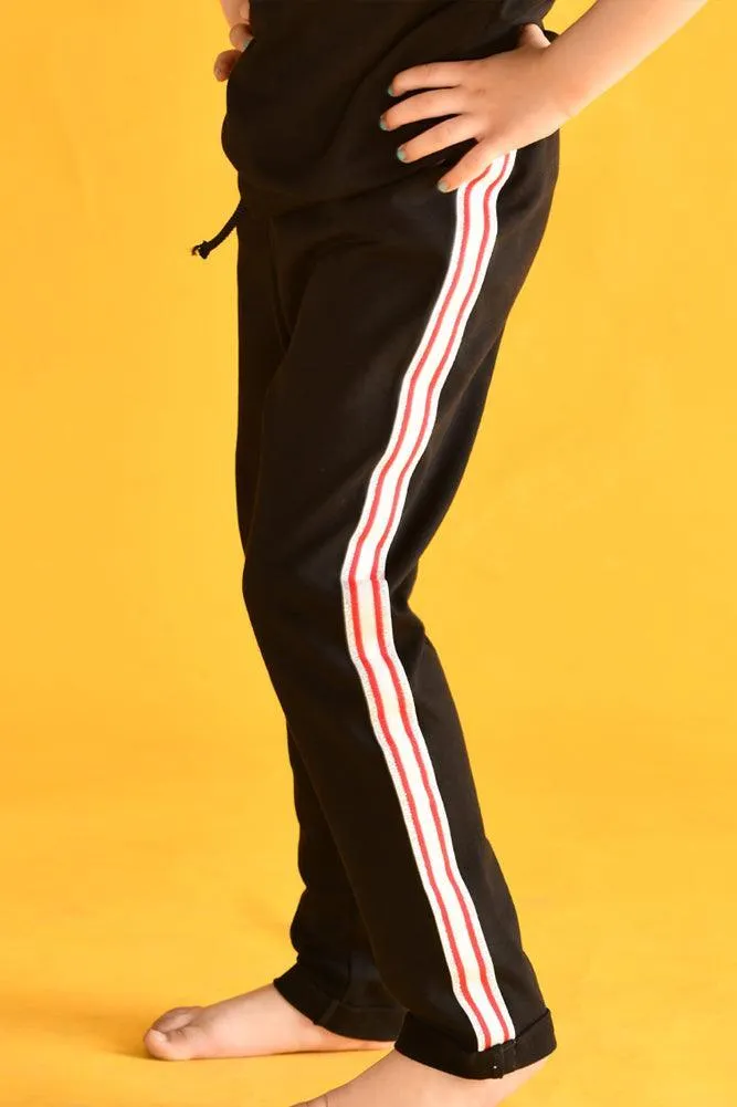 SUMMER BLACK TAPE JOGGER