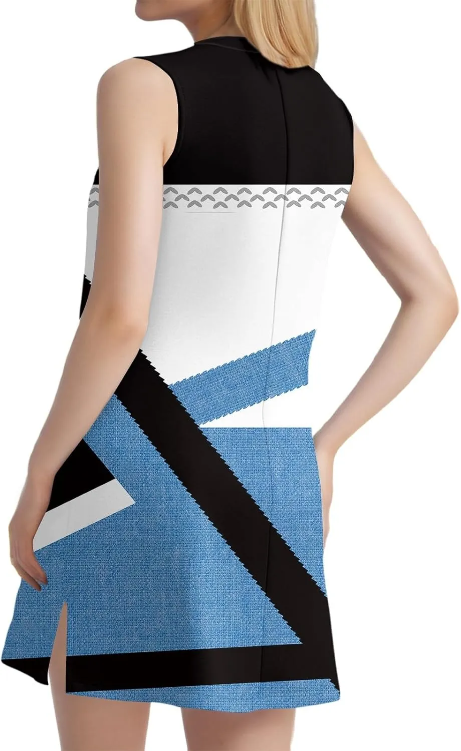Summer Dresses for Women 2025 Casual Beach Tank Dress Sleeveless T Shirt Dresses Loose Floral Sundresses with Split