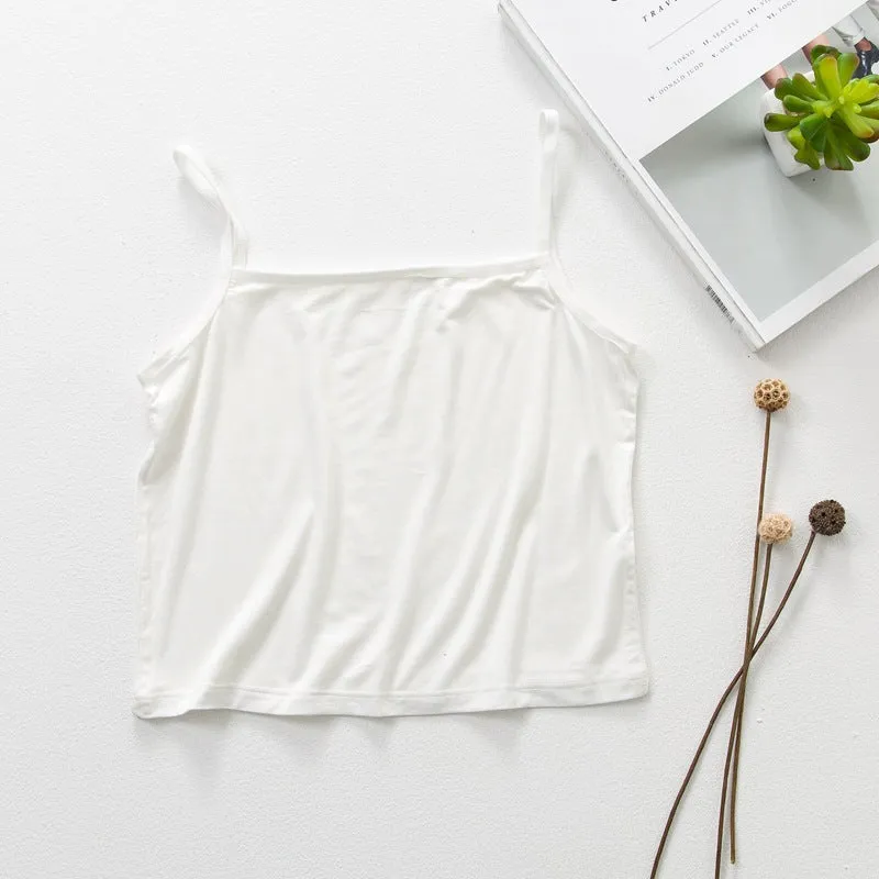 Summer Women Short Strap Outdoor Tank Top Popular Spaghetti Camisole