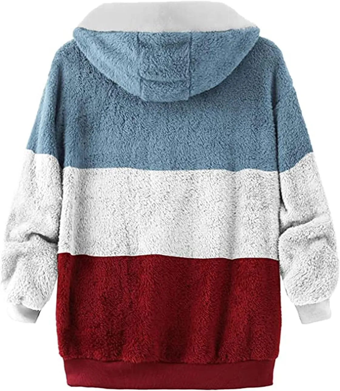 TARIENDY Fleece Jacket Women Trendy 2025 Sherpa Lined Hoodies Zip Up Warm Coats Oversized Winter Casual Cozy Cardigans