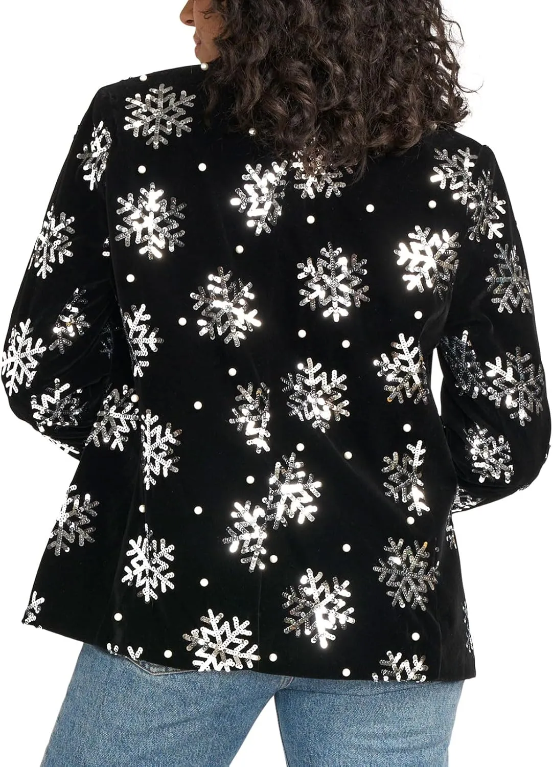 Tipsy Elves Christmas Blazers for Women - Colorful and Festive Winter Holiday Womens Suit Jackets