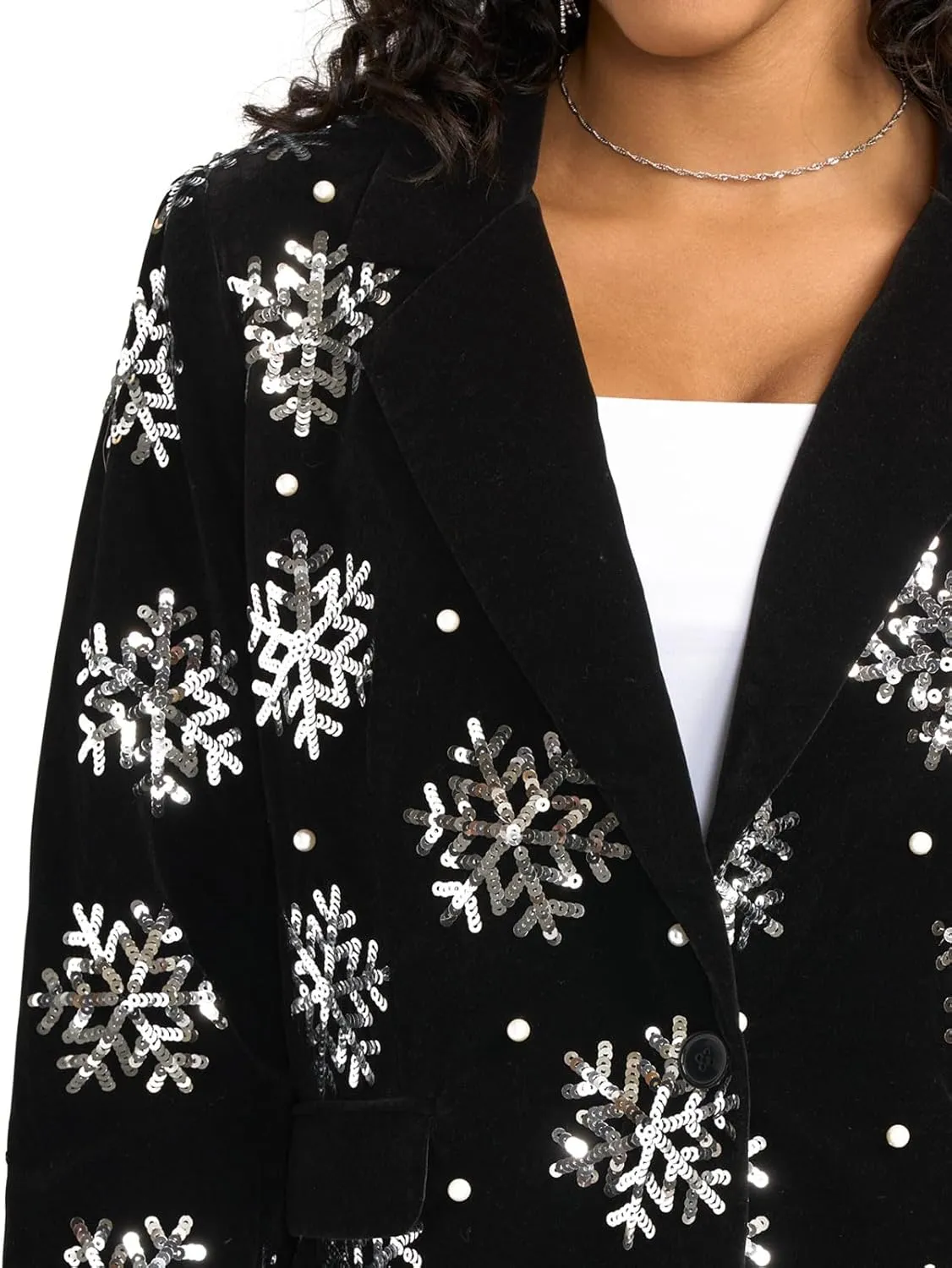 Tipsy Elves Christmas Blazers for Women - Colorful and Festive Winter Holiday Womens Suit Jackets