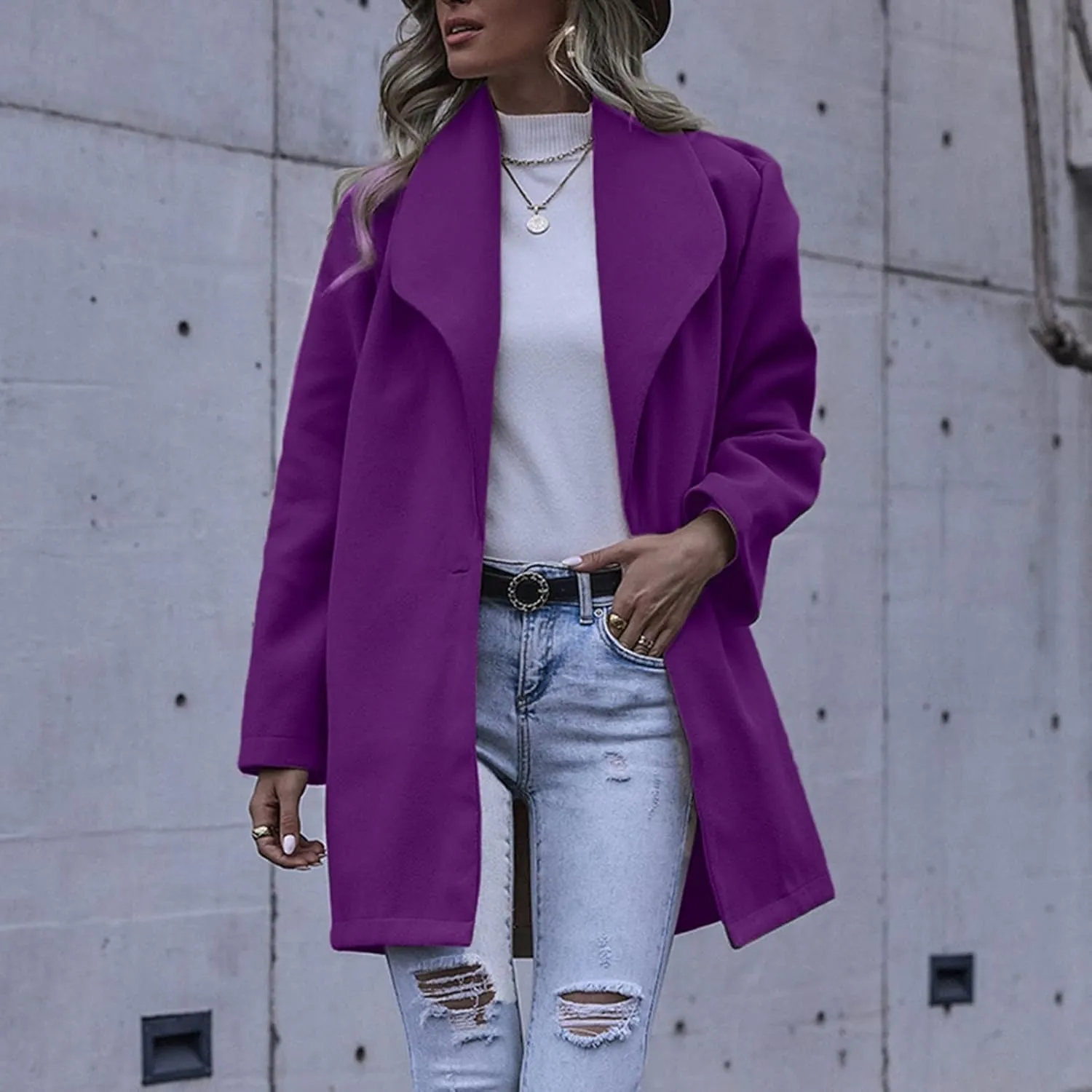 Trench Coat Women Thin Coat Trench Jacket Ladies Warm Slim Long Overcoat Outwear Khaki Trench Coat Women Double