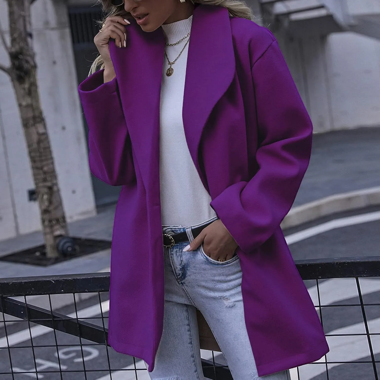 Trench Coat Women Thin Coat Trench Jacket Ladies Warm Slim Long Overcoat Outwear Khaki Trench Coat Women Double