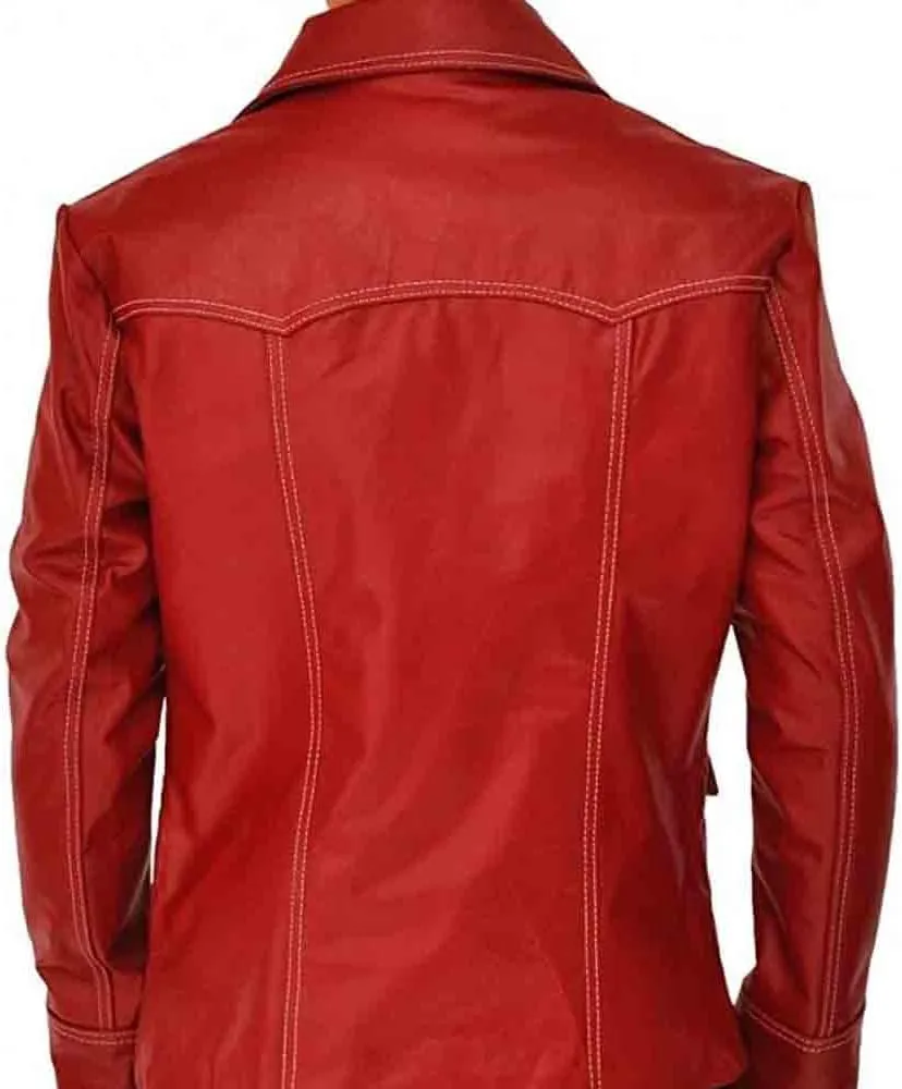 Tyler Durden Fight Club Leather Jacket