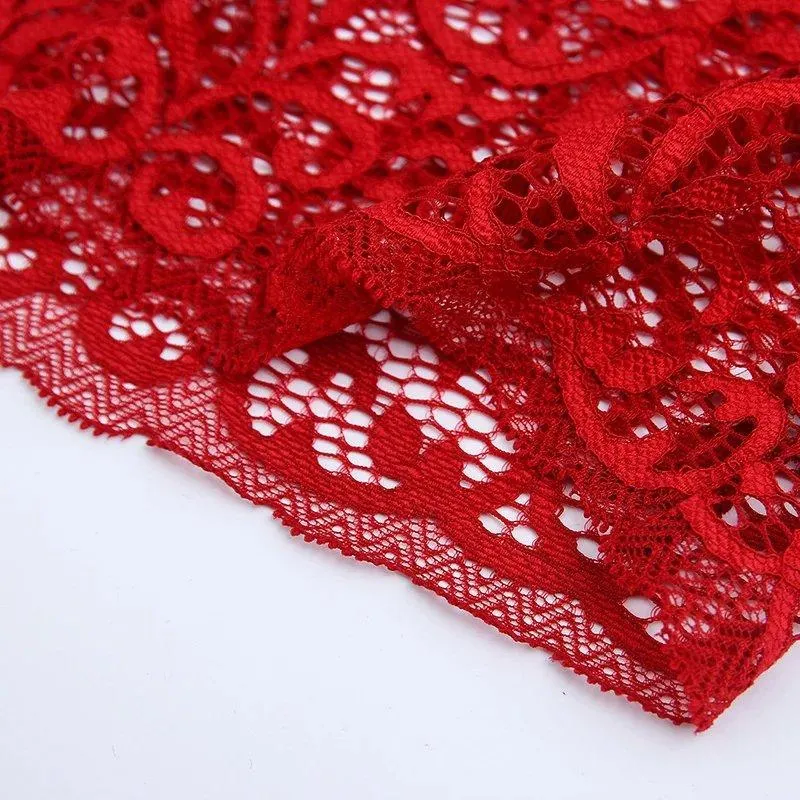 V Neck lace trim cami crop top camisoles tanks tops