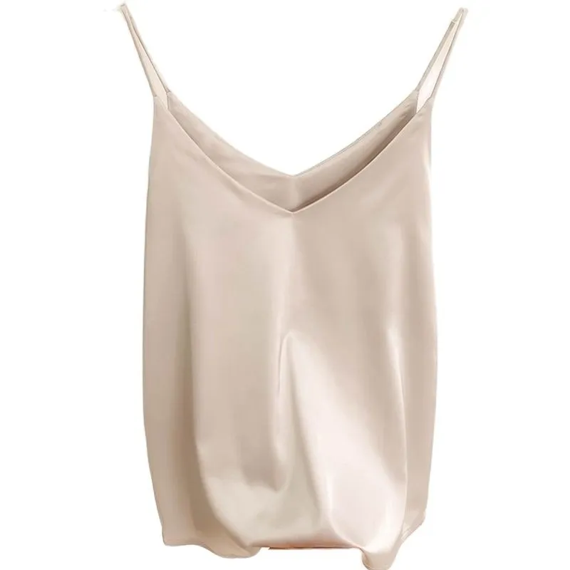 V-neck spaghetti strap Camisole Vest Top