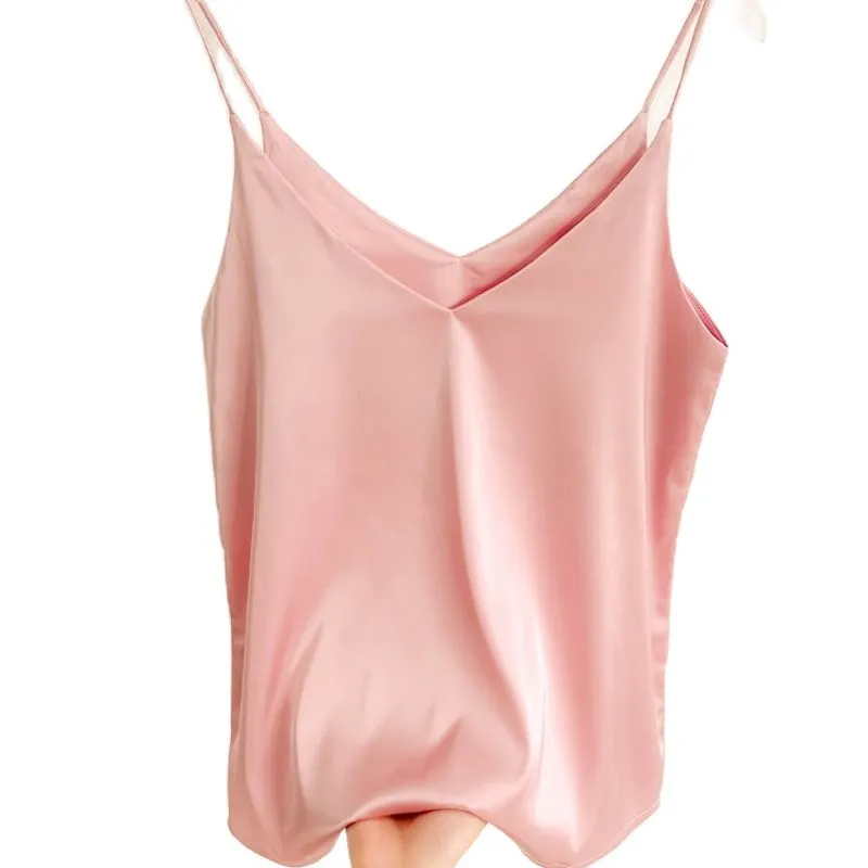 V-neck spaghetti strap Camisole Vest Top