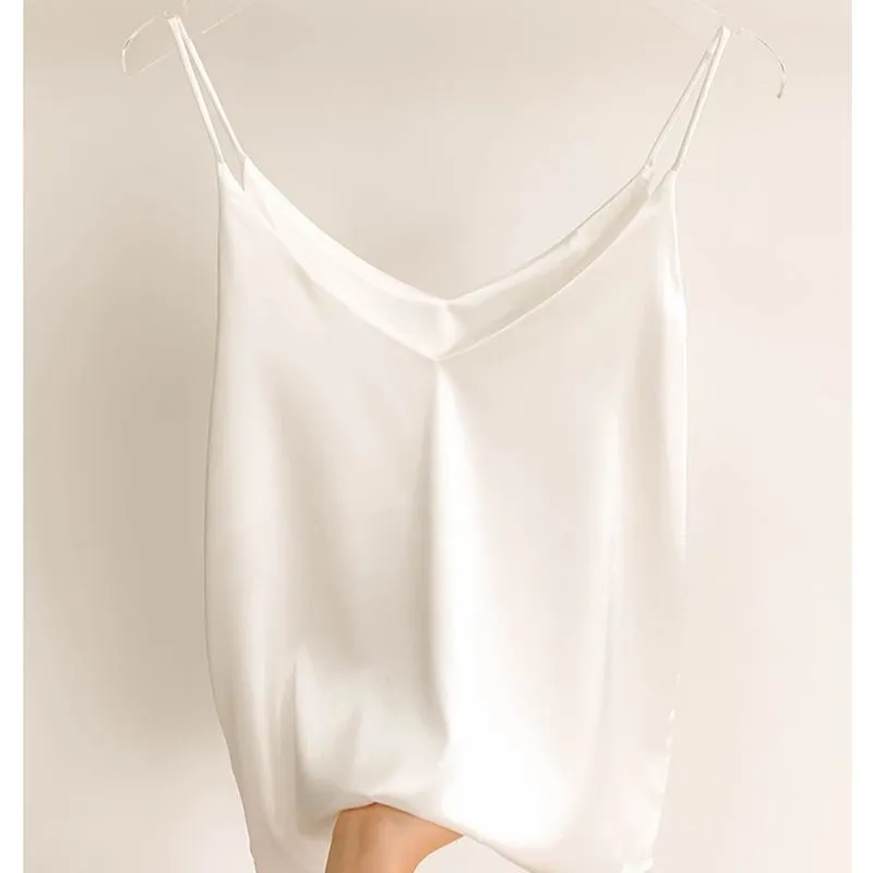 V-neck spaghetti strap Camisole Vest Top
