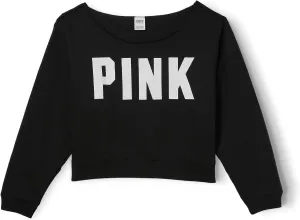 Victoria's Secret PINK Fleece Cropped Sweatshirt
