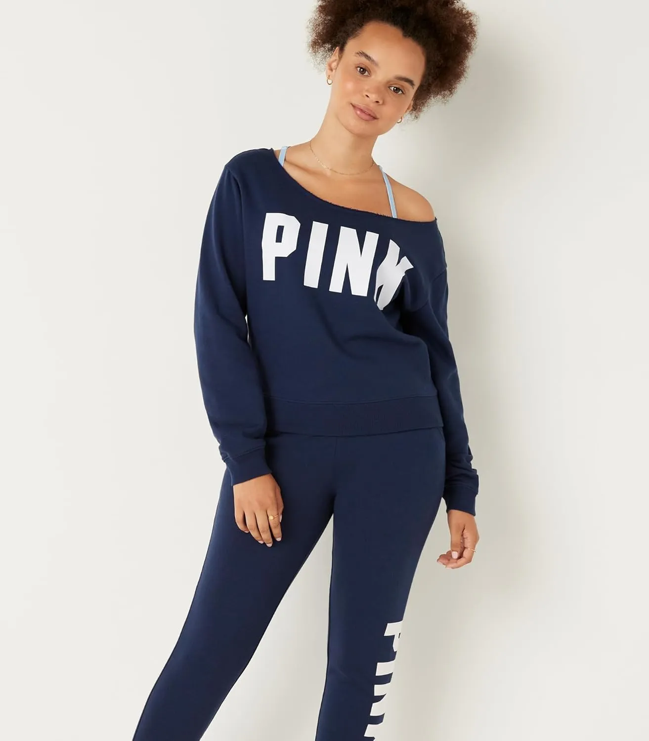 Victoria's Secret PINK Fleece Cropped Sweatshirt