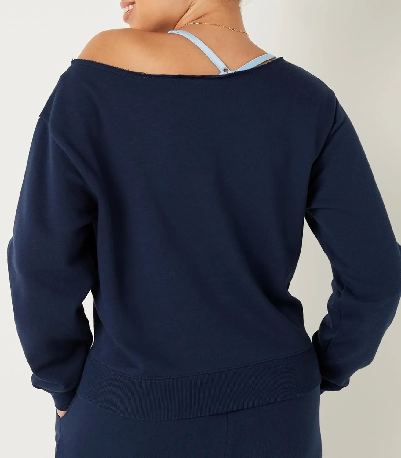 Victoria's Secret PINK Fleece Cropped Sweatshirt