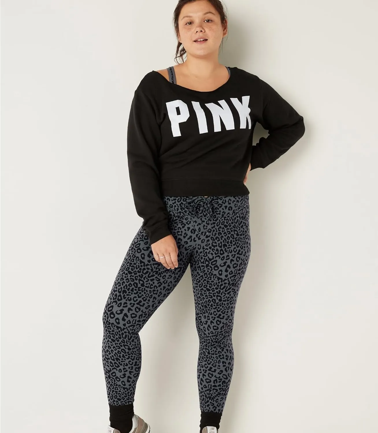 Victoria's Secret PINK Fleece Cropped Sweatshirt