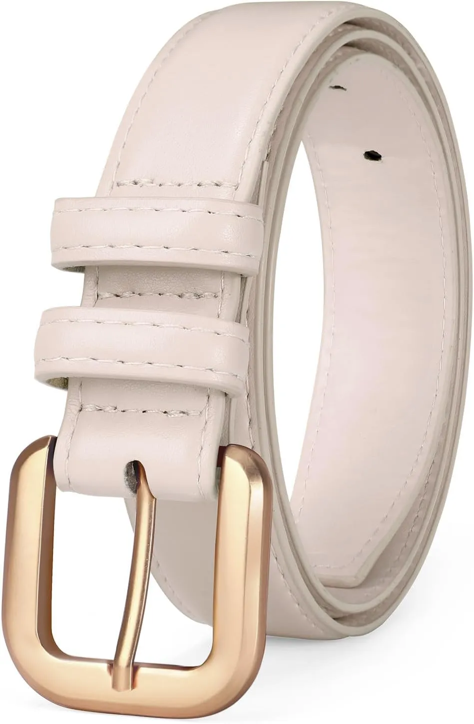 VONMELLI Leather Belts for Women Fashion Wasit Ladies Belt for Jeans Pants Dresses with Pin Buckle