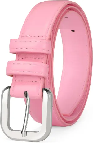 VONMELLI Leather Belts for Women Fashion Wasit Ladies Belt for Jeans Pants Dresses with Pin Buckle