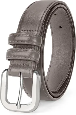 VONMELLI Leather Belts for Women Fashion Wasit Ladies Belt for Jeans Pants Dresses with Pin Buckle