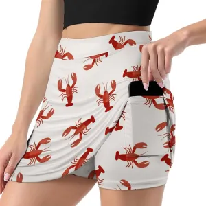 Women High Waisted Tennis Skirt Inner Shorts Athletic Golf Skorts Skirts Lightweight and Comfortable for Sports