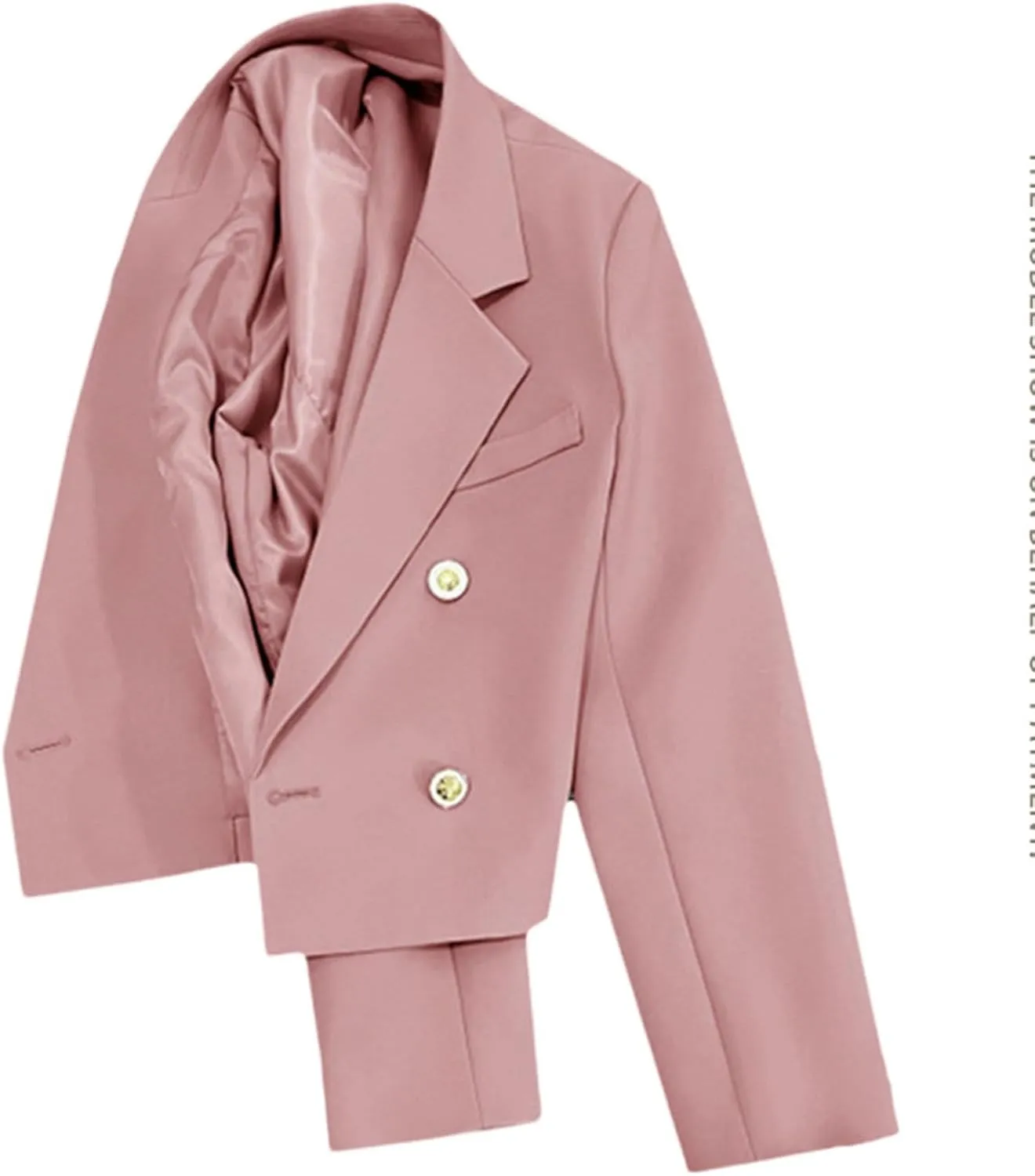 Womens Blazers Dressy Casual Cropped Long Sleeve Open Front Work Office Suit Jackets Solid Blazer with Pockets