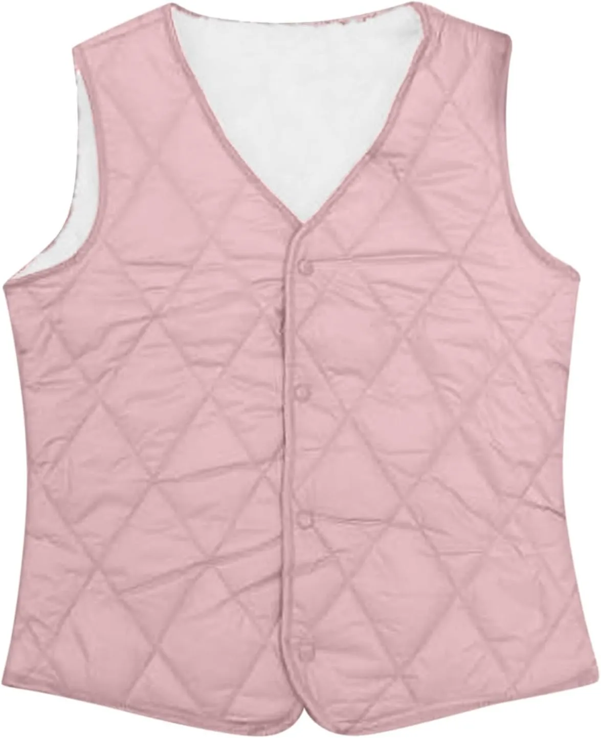 Womens Down Vest Light Weight Jackets Wool Lined Winter 2023 Fashion Cotton Down Coats Warm Solid Puffer Comfortable