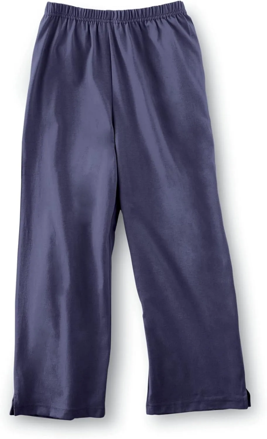 Women's Elastic Waist Comfortable Cropped Capri Pant