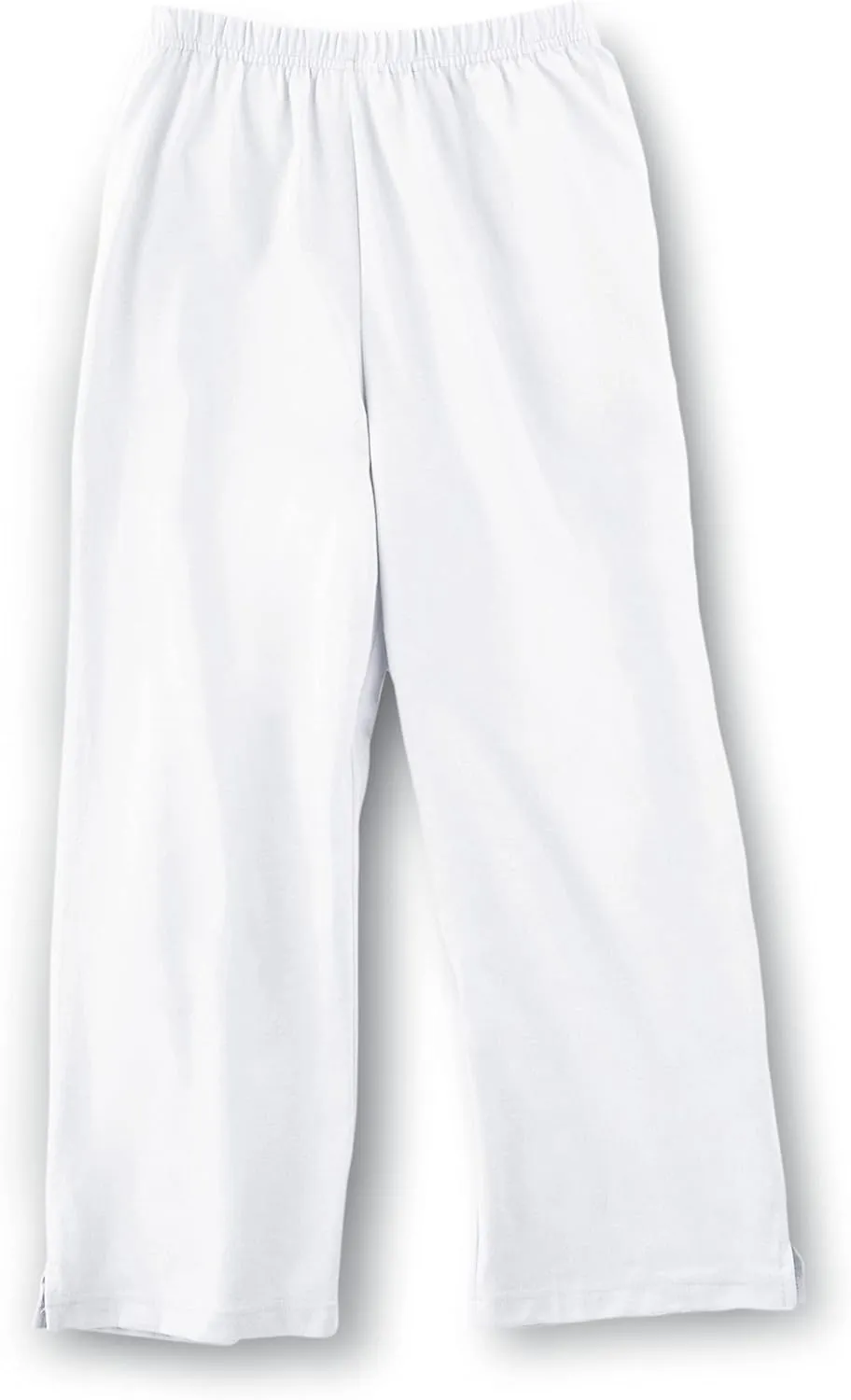 Women's Elastic Waist Comfortable Cropped Capri Pant