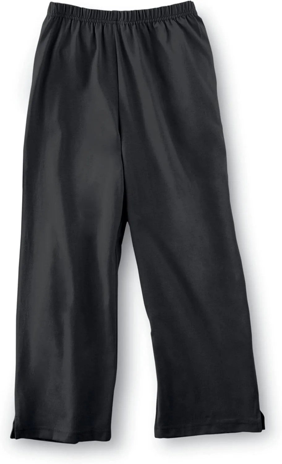 Women's Elastic Waist Comfortable Cropped Capri Pant