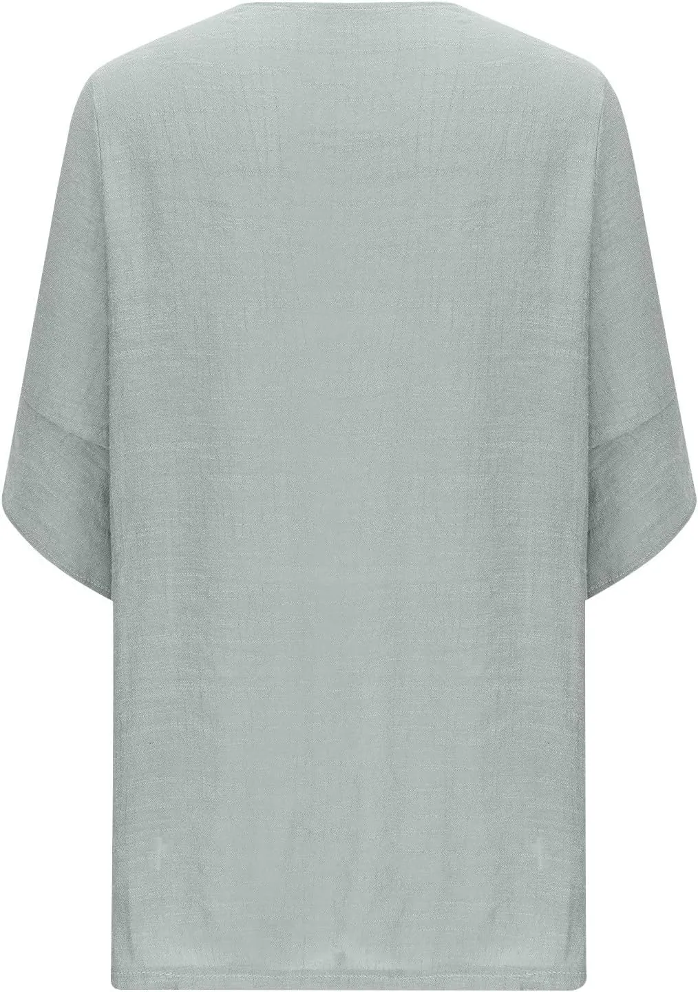 Womens Elbow Sleeve Cotton Flowy Cardigan Cover Ups Open Front UV Sun Protection Shrugs Rash Guard Shirts Plus Size