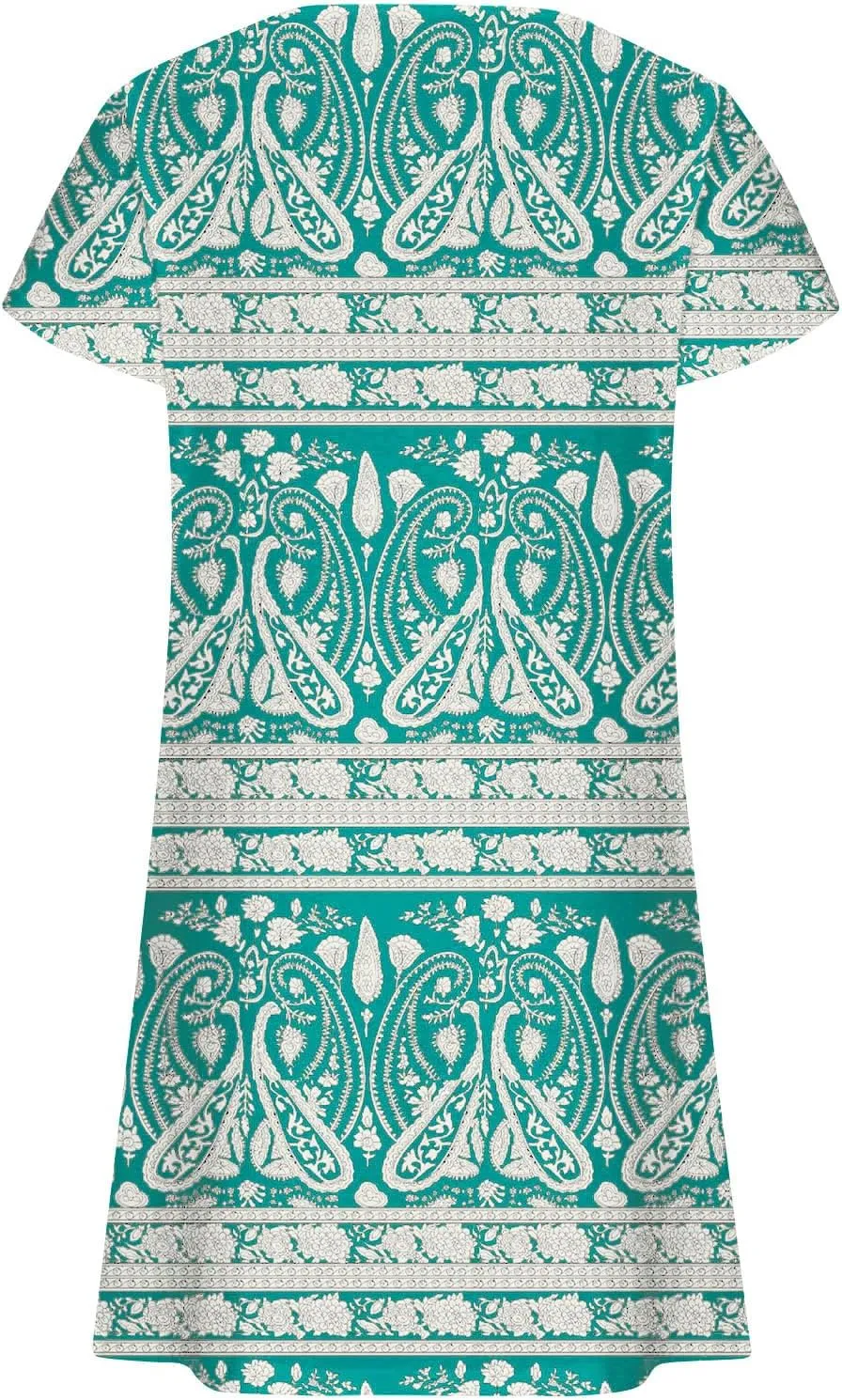 Women's Summer Beach Floral Tshirt Dress Casual Loose a-Line Mini Dresses Short Sleeve Vacation Resort Sundresses
