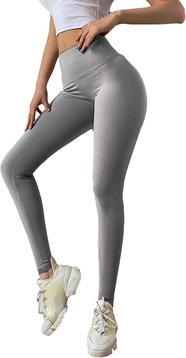 Women's Tummy Control Yoga Pants High Waist Bow Butt Lift Sweatpants Workout Jogging Leggings Trousers