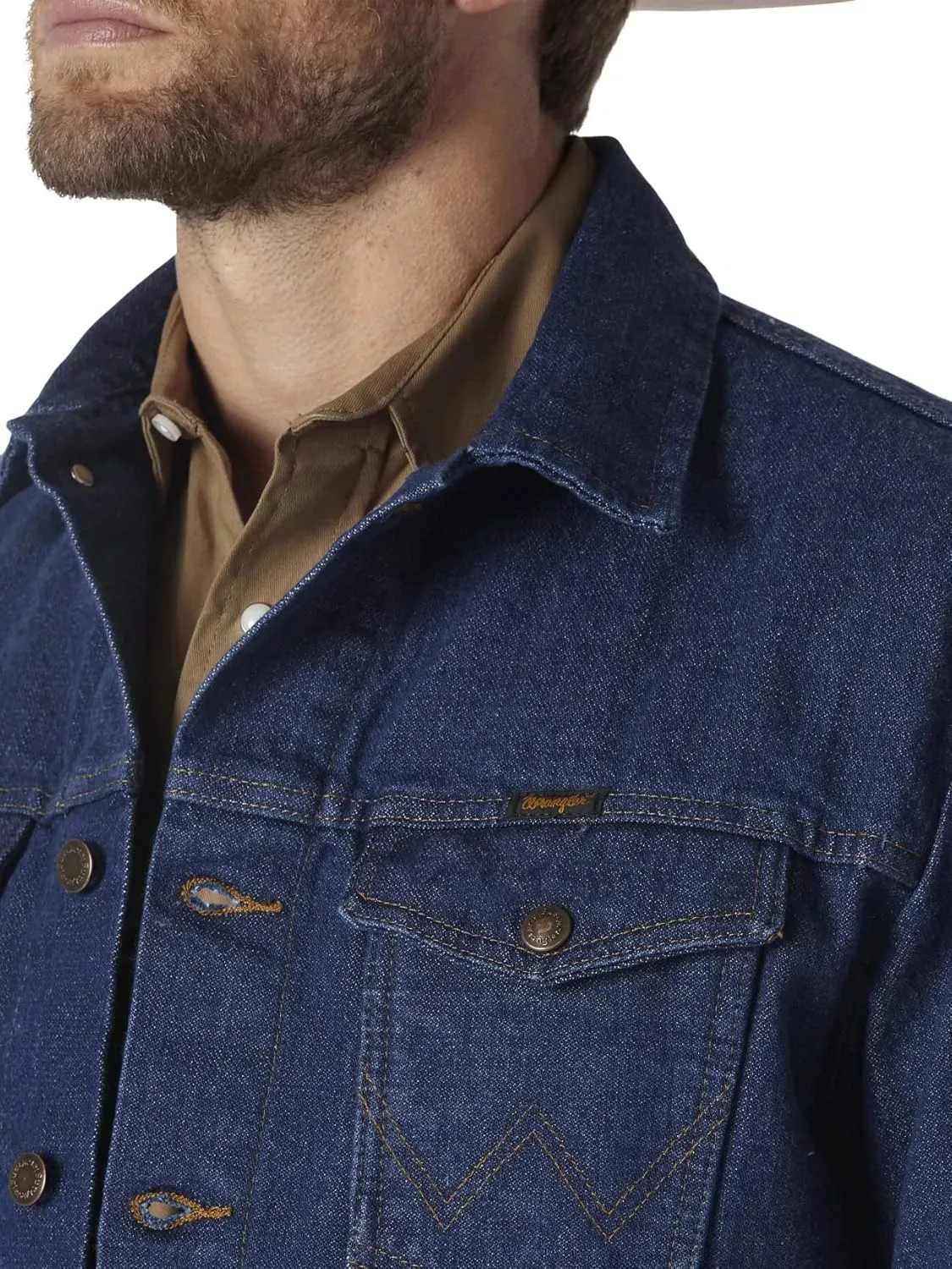 Wrangler Men's Western Unlined Denim Jacket